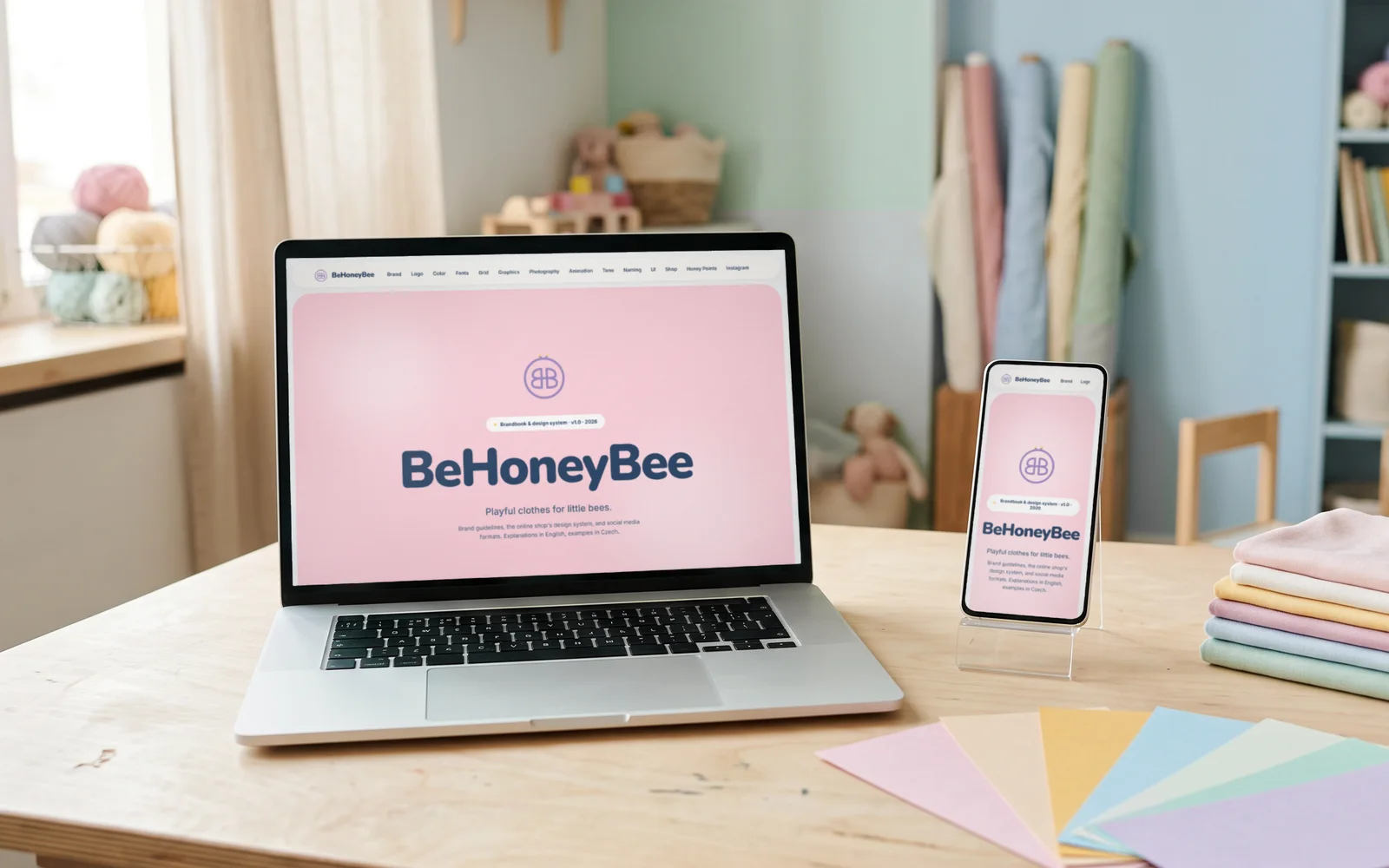 Brandbook BeHoneyBee