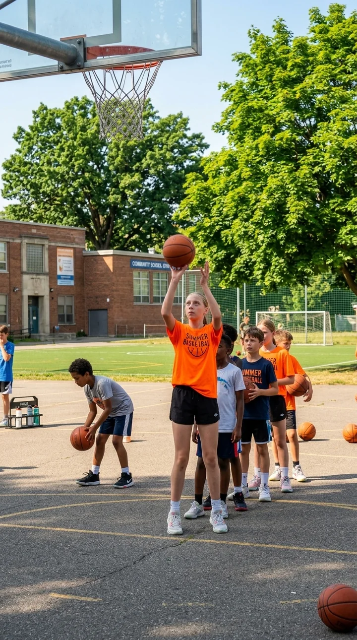 Letní basketbalový kemp, 1