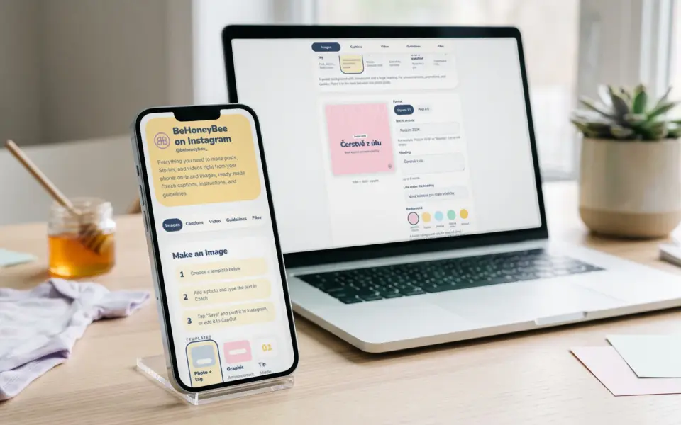 Instagram studio BeHoneyBee